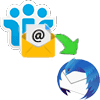 Import NSF emails to Thunderbird mail profile