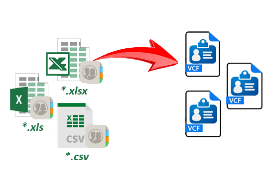 Convert Excel to vCard Excel to vCard Converter