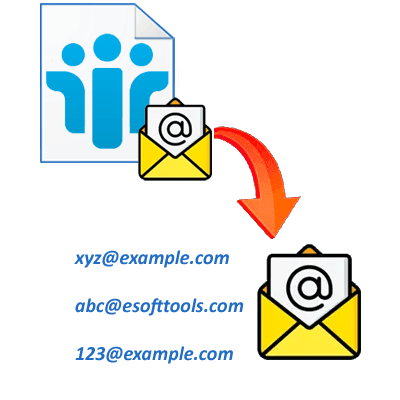 nsf email address extraction extract email address from nsf