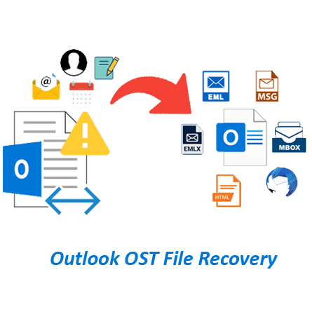 recover ost to pst convert recover ost emails